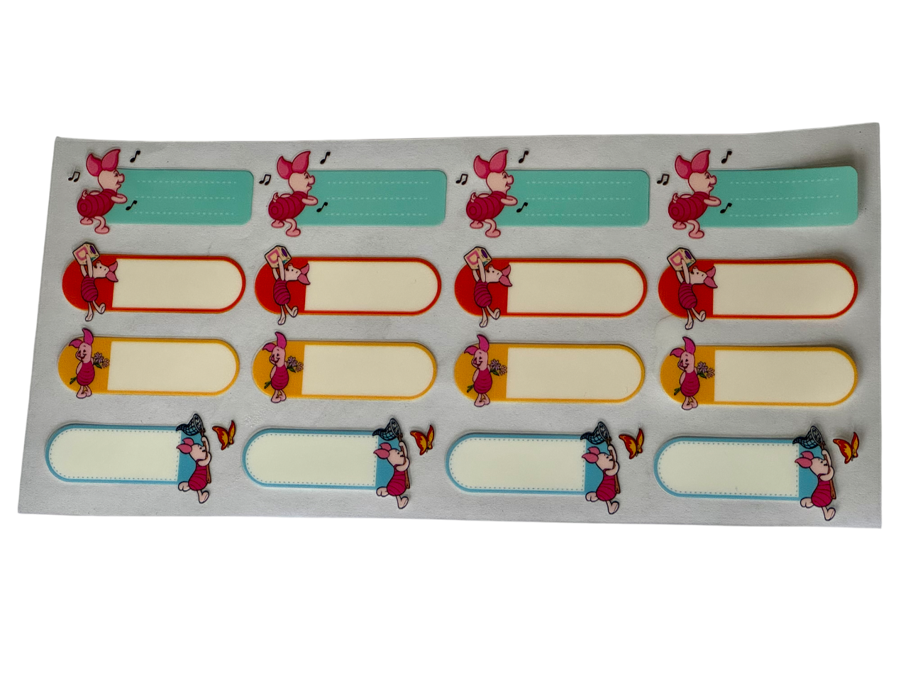 #001 Piglet Label