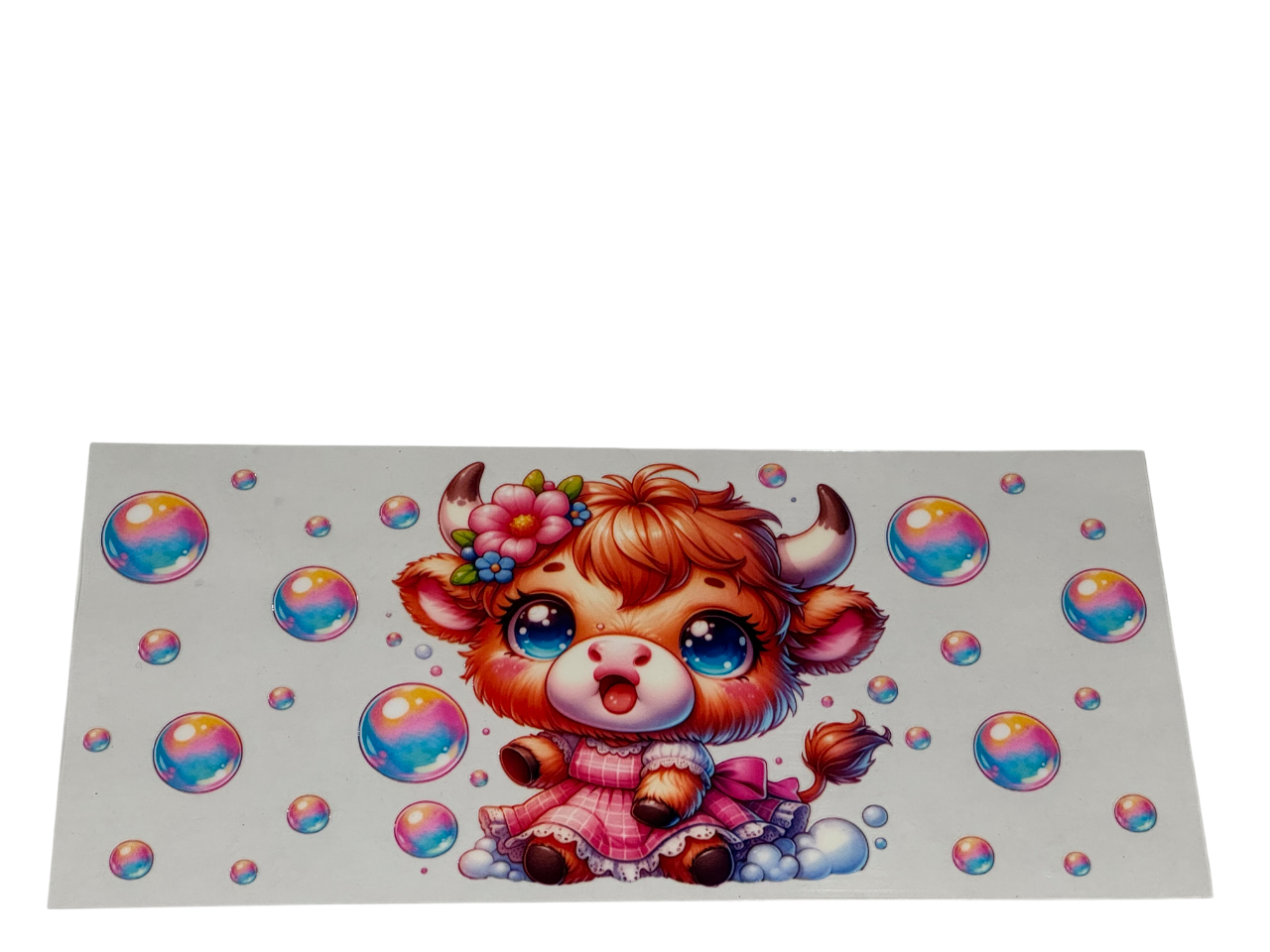 #563 Highland Cow Bubbles
