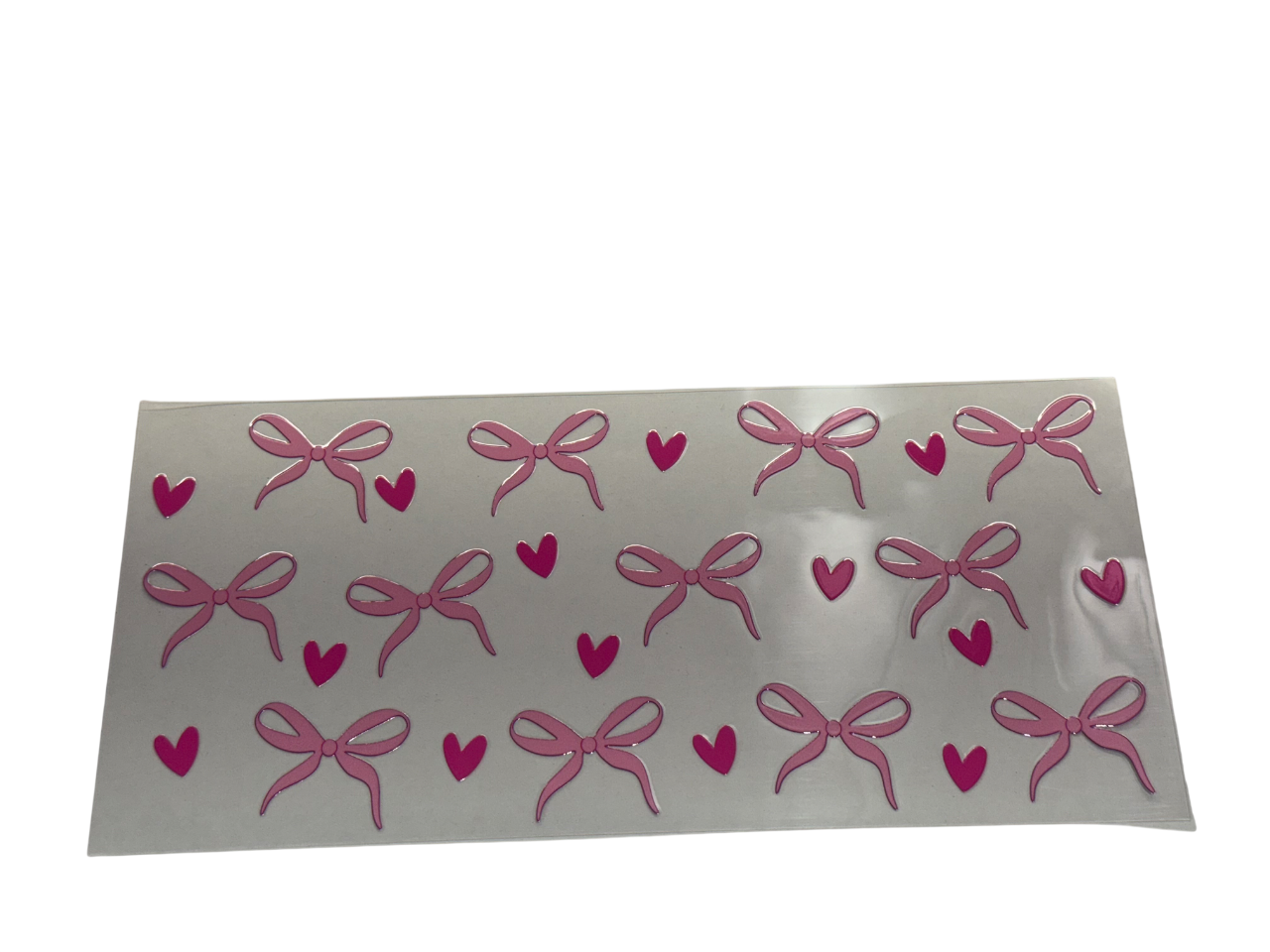 #593 Pink Bows & Hearts