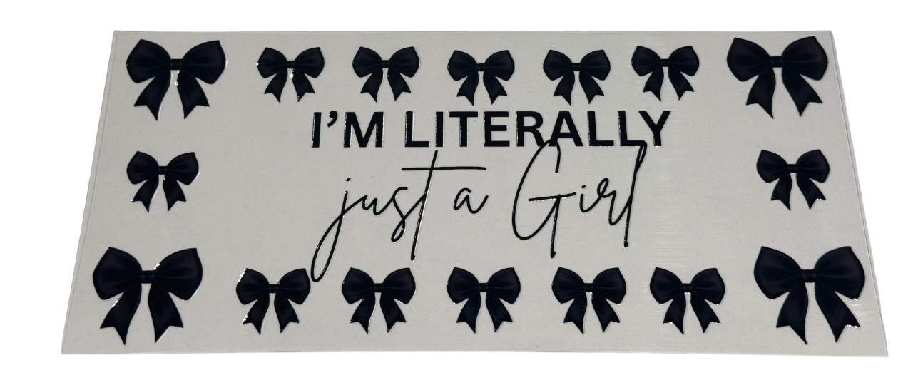 #812 Just a Girl - Black