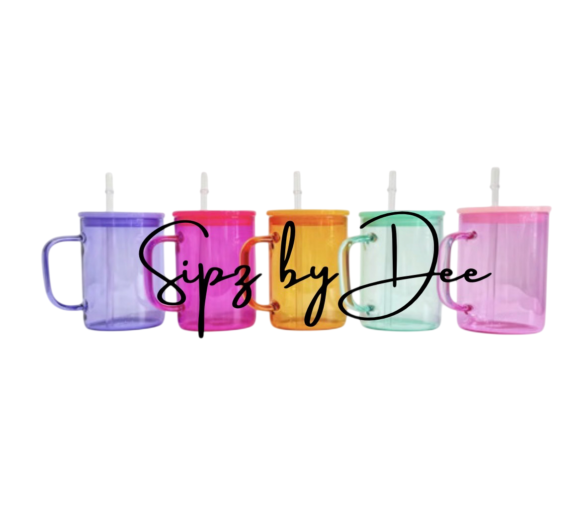 17oz Jelly Glass Sublimation Mug