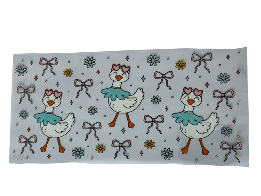 #819 Geese and Bows