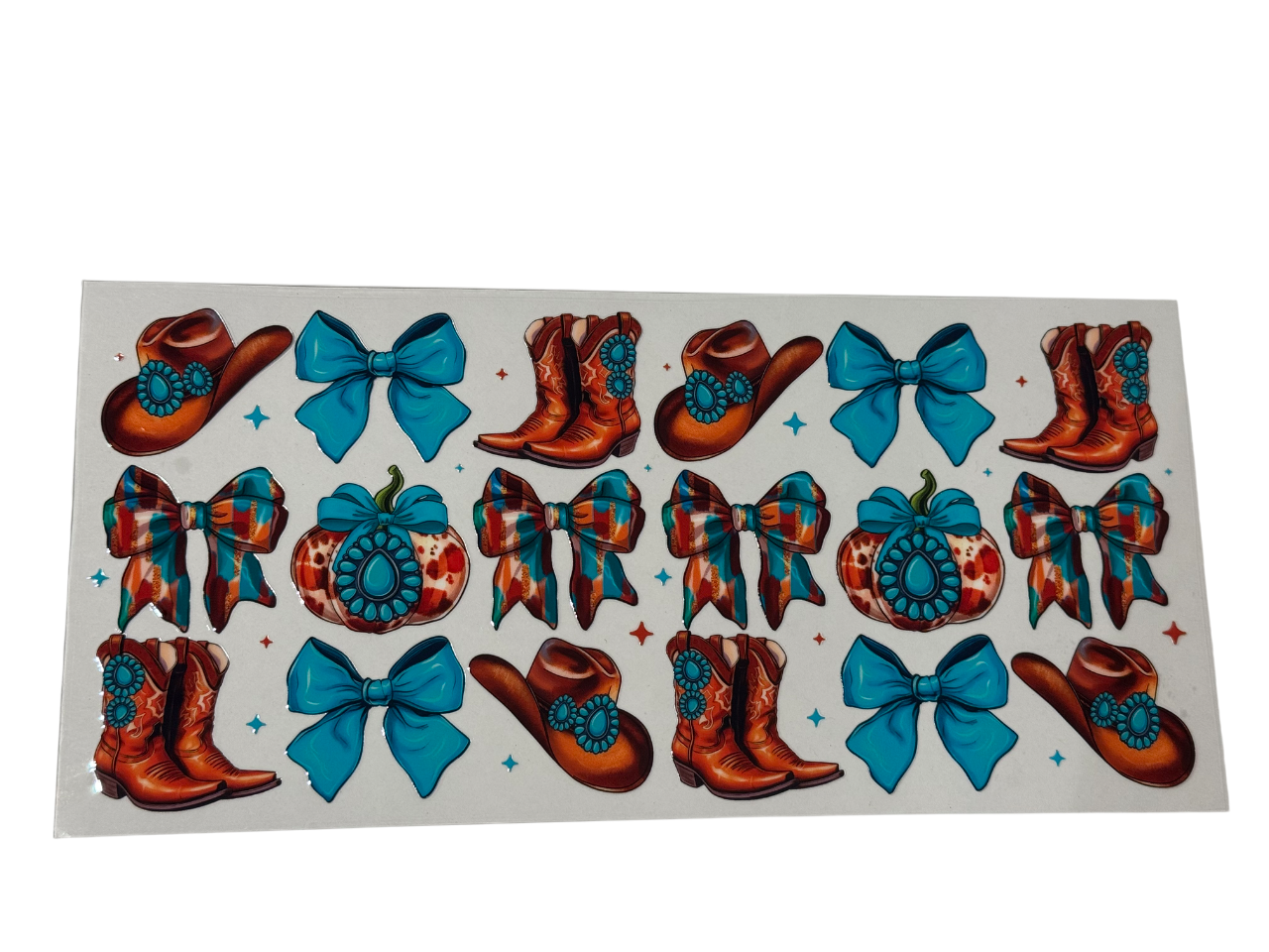 #827 Boots and Blue Bows