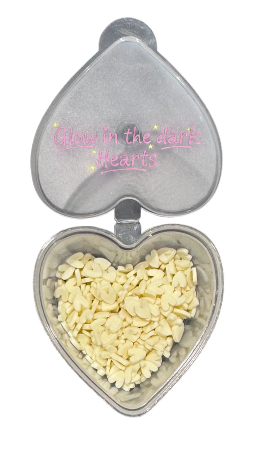 Glow in the dark Hearts