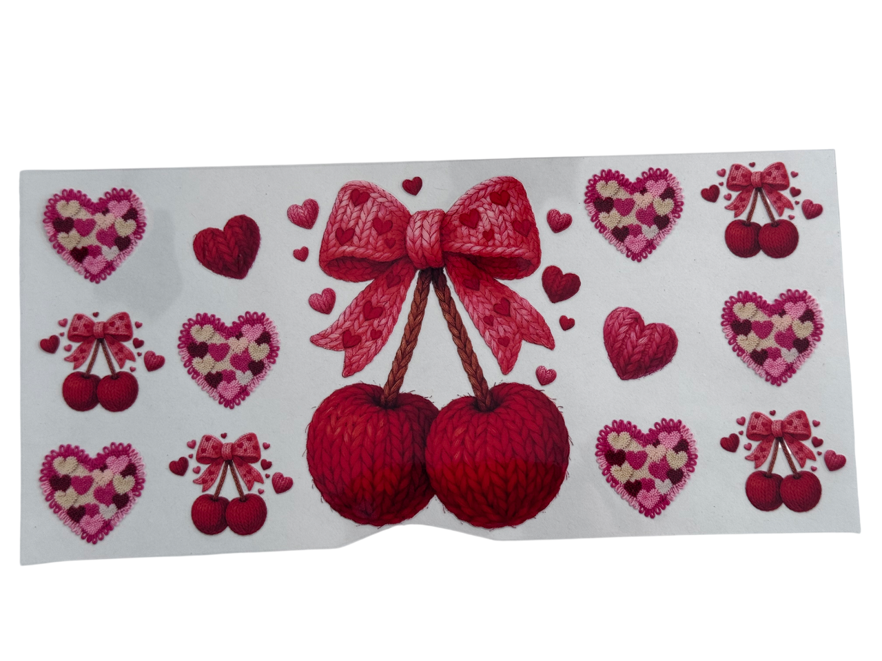 #1006 Red Cherries & Hearts