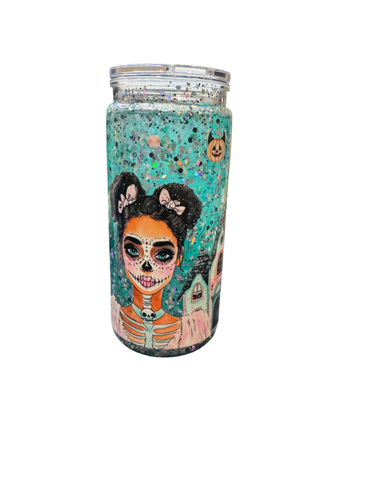 20oz Lava Drip Cup - Skull girls