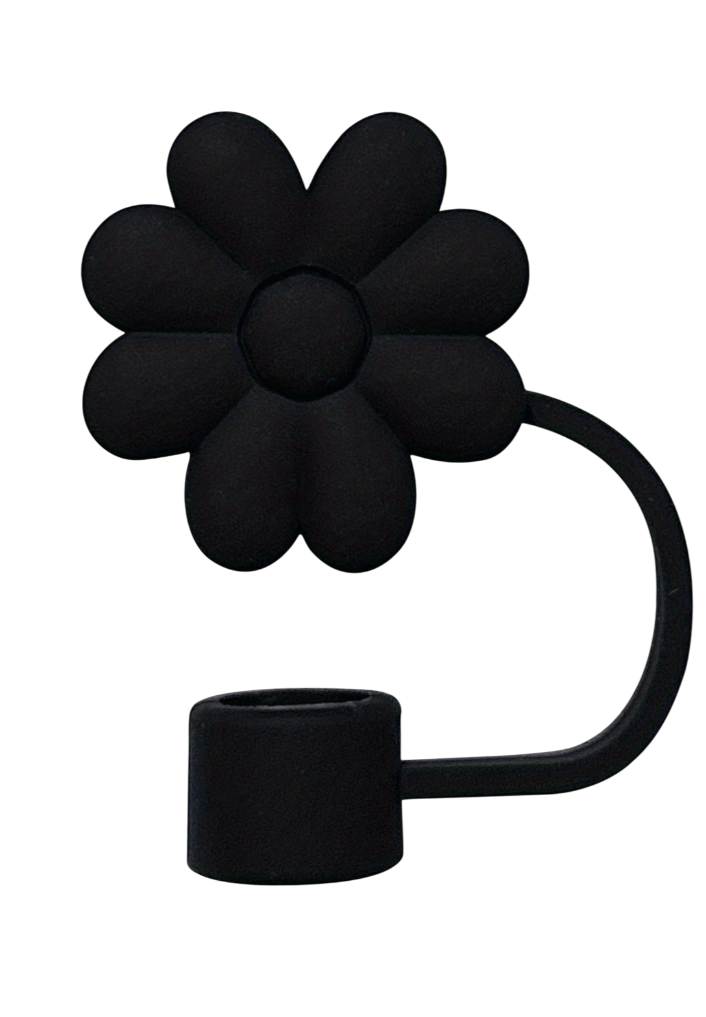 Black Flower Topper