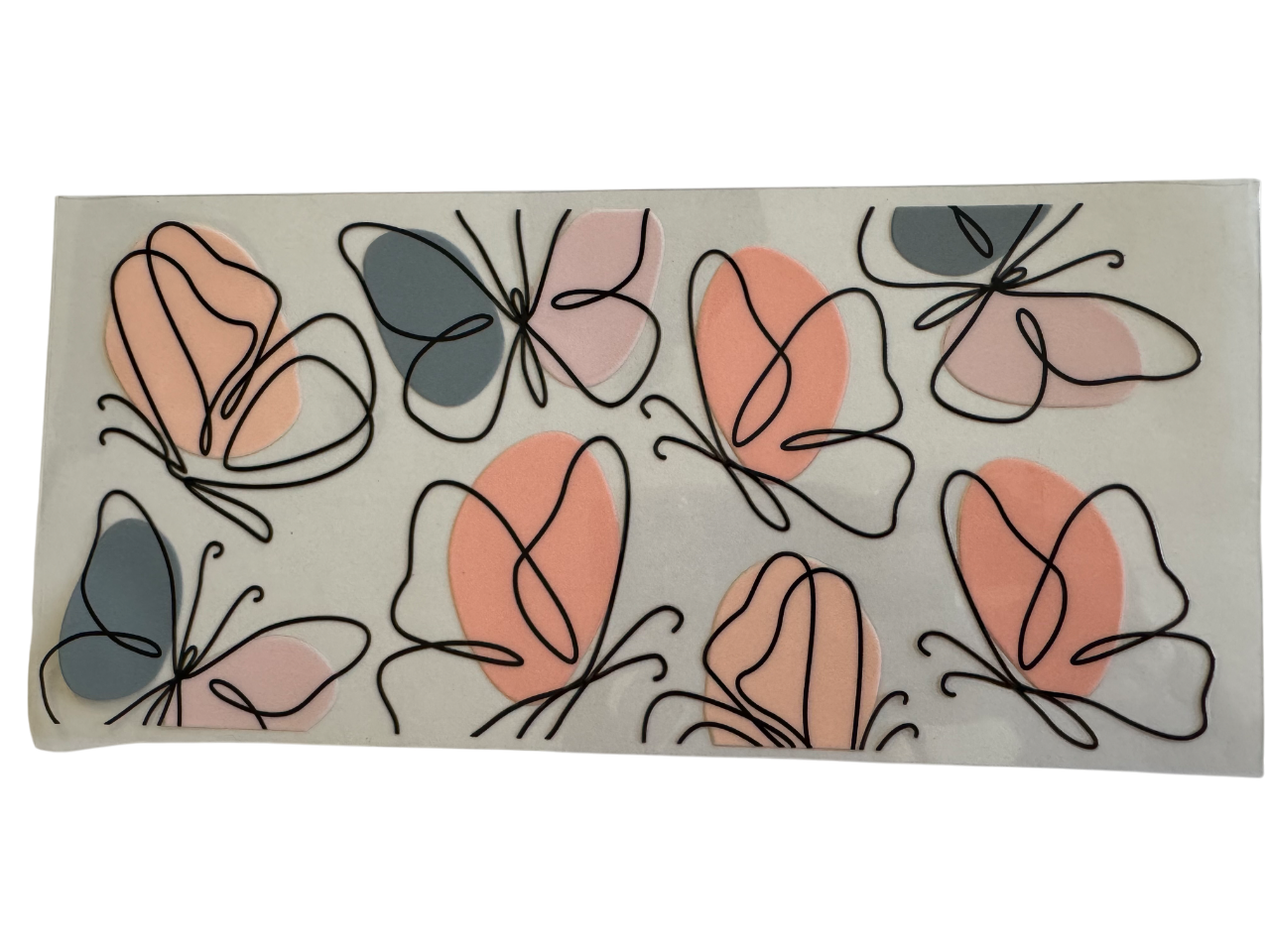#538 Butterflies Pink