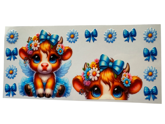 #533 Cow Blue