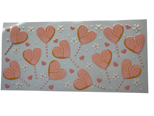 #532 Lollipop Heart