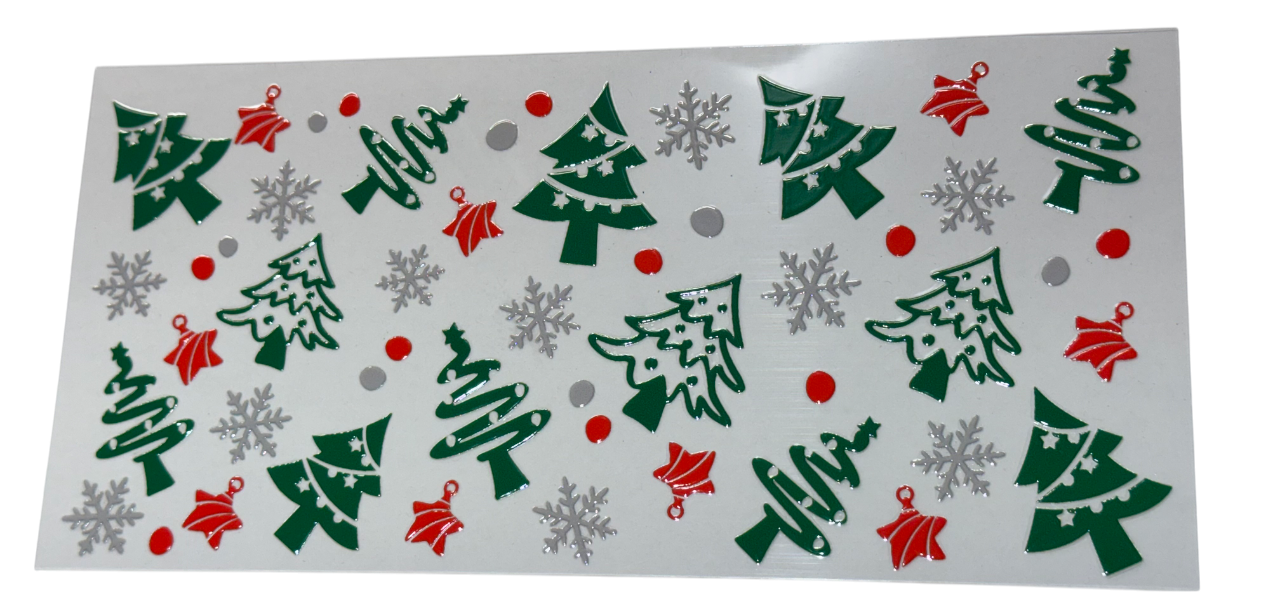 #232 Christmas Trees and Snowflakes