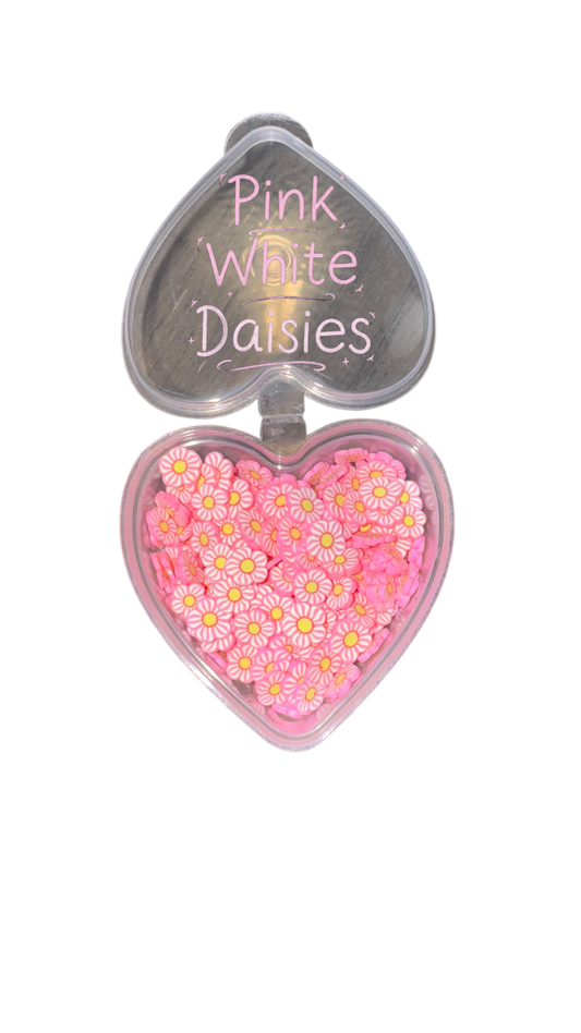 Pink White Daisies