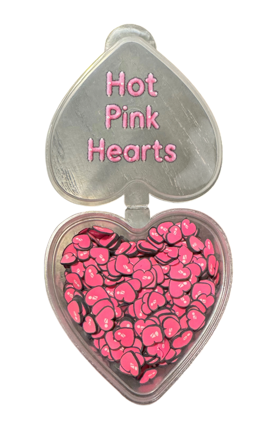 Hot Pink Hearts