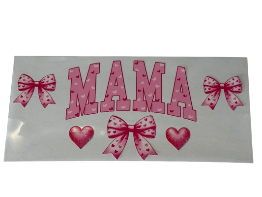 #119 MAMA Pink Bows