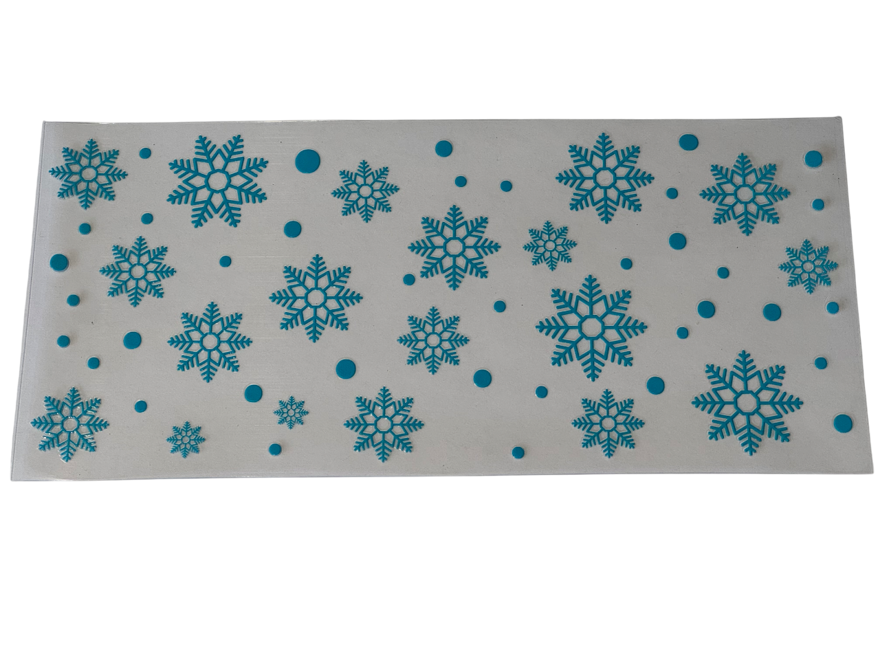 #235 Blue Snowflakes